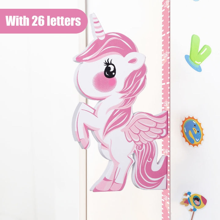 3d Cartoon Kids Height Sticker | Stornfield