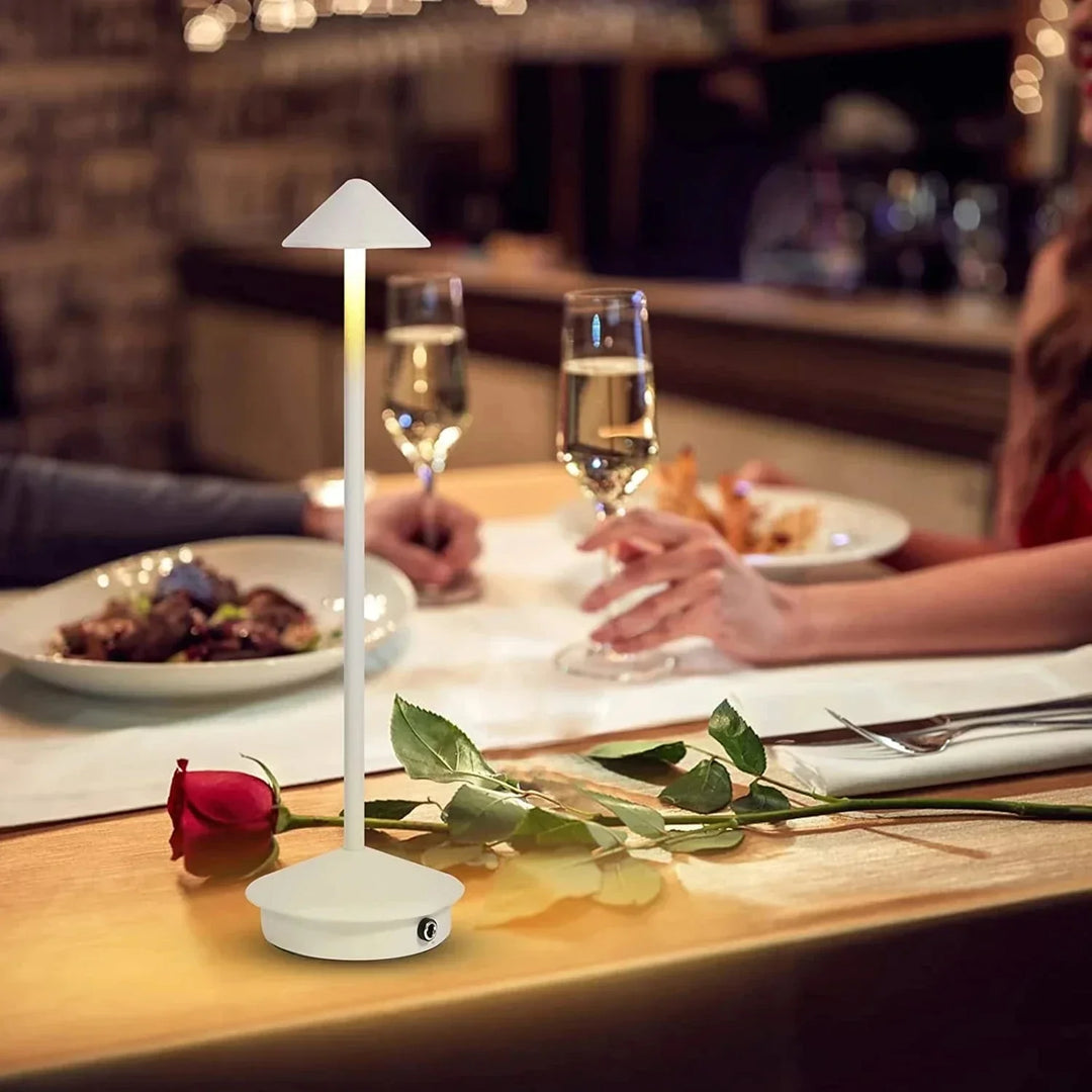 Stornfield | Rechargeable Table Lamp Creative Decorative Table Lamp for Dining Room Touch LED Hotel Bar Coffee Pina Pro Floor Lamp
