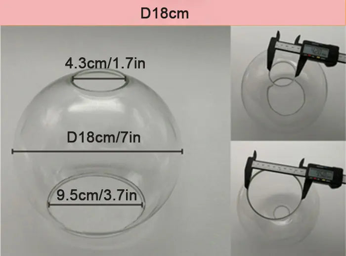 Stornfield | ClearShade | Transparent Lampshade Light Cover