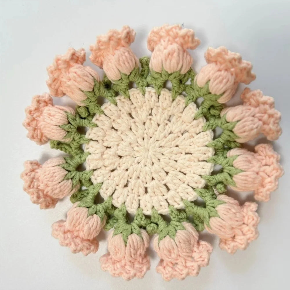 Handcrafted ConvertiStornfielde Yarn Rose Bouquet | Stornfield