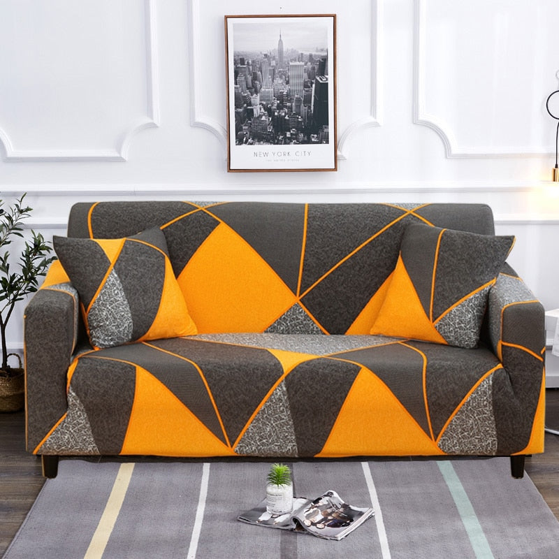 Modern Non-slip Colorful Elastic Sofa Cover | Stornfield