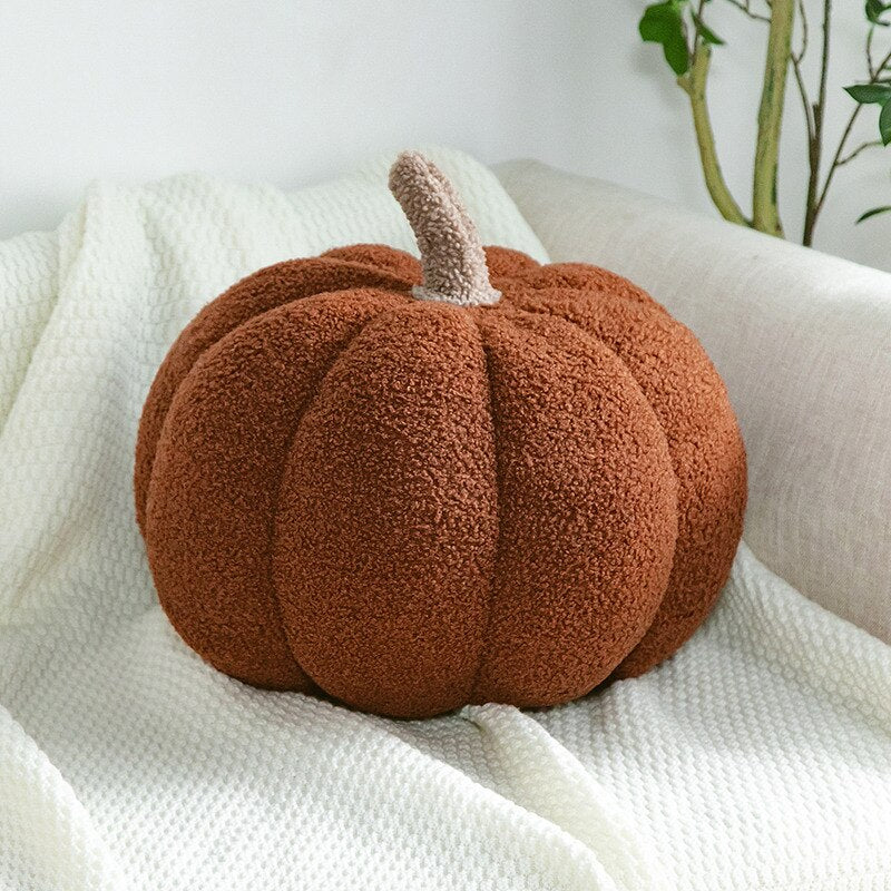 Soft Pumpkin Plush Halloween Pillows | Stornfield