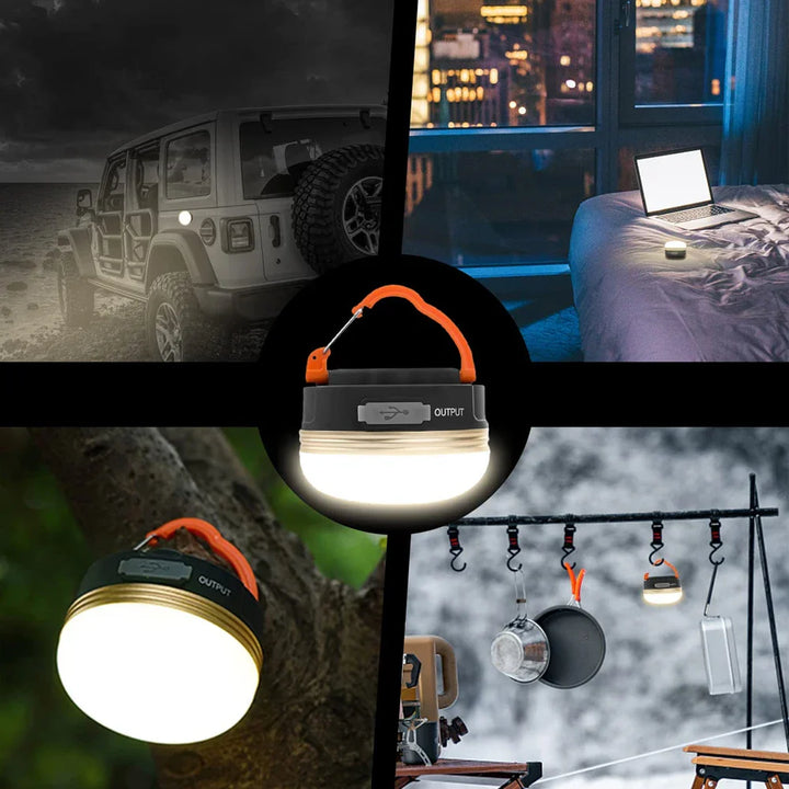 Practical Camping Magnetic LED Rechargeable Light | Stornfield
