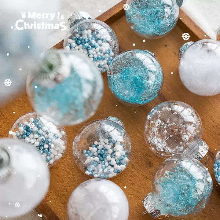 Transparent hollow ball Christmas tree decoration | Stornfield