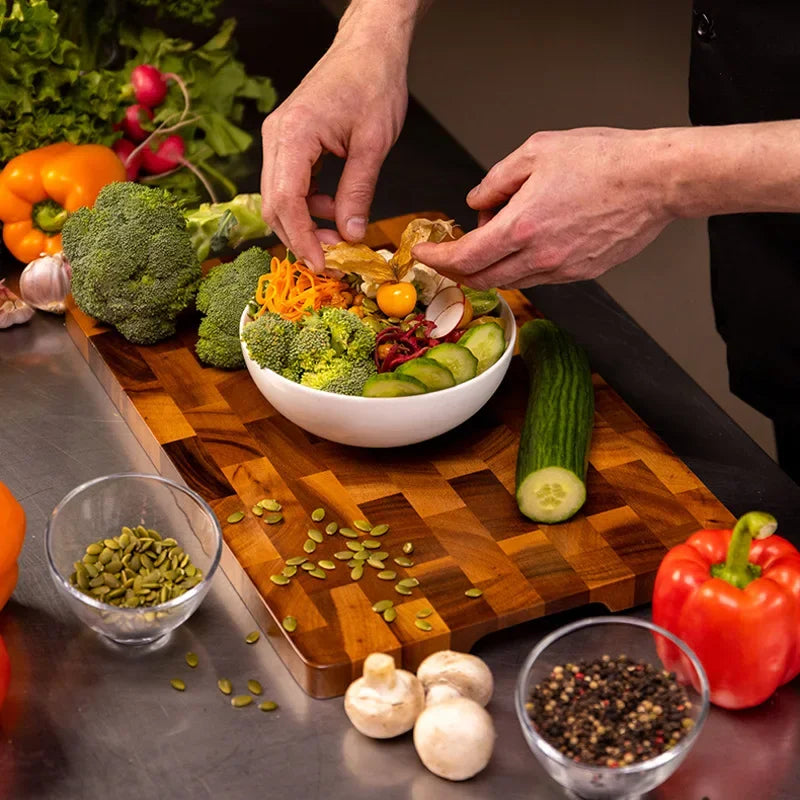 Stornfield Half-Cut Wooden Chopping Board