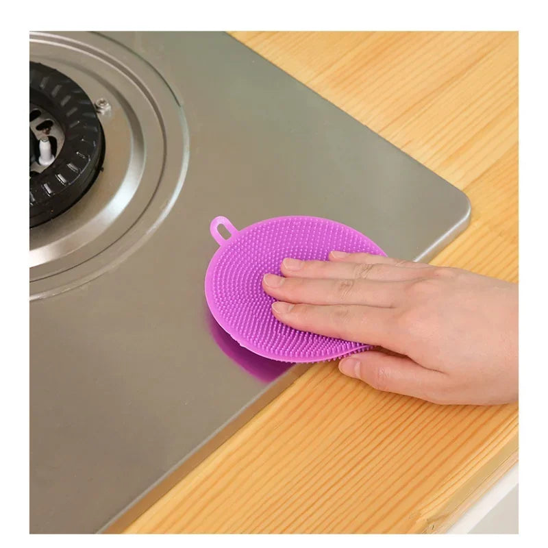 CleanFlex – Silicone Dish Brush & Multifunctional Kitchen Scrubber Pad Stornfield