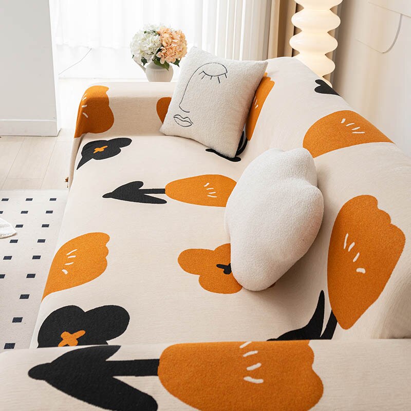 Floral Stornfieldossom Non-Slip Modern Sofa Cover | Stornfield