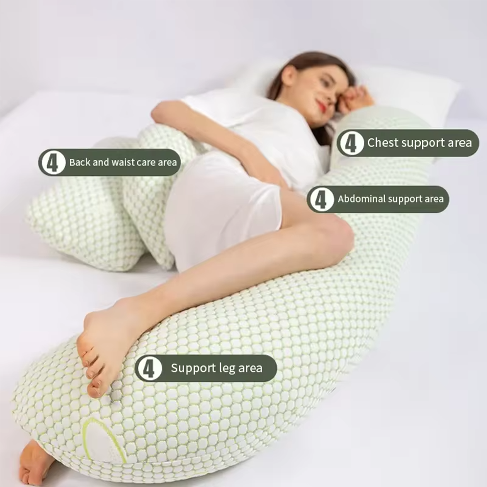 ComfyMama U-shaped pregnancy pillow – Full body support & washaStornfielde cover | Stornfield