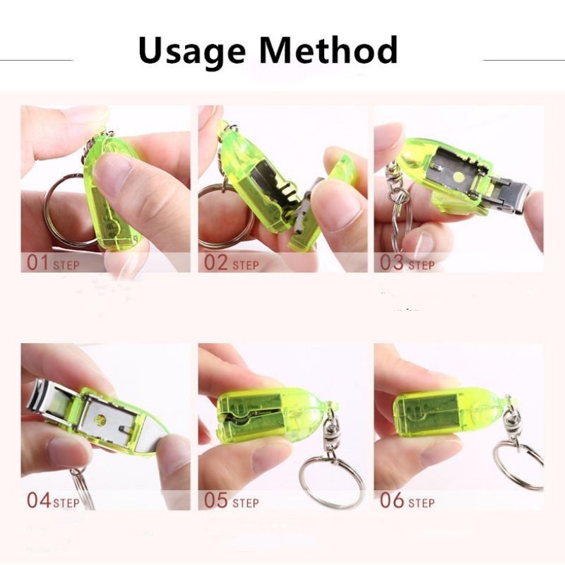 Stainless Steel Nail Clipper Keychain | Stornfield