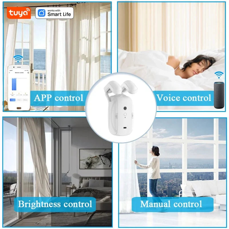 GlideEase — Comfortable curtain control that instantly relaxes your life | Stornfield