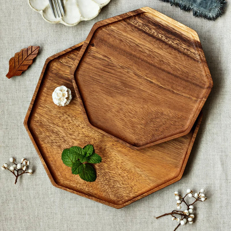 Honeycomb Acacia Plate Stornfield