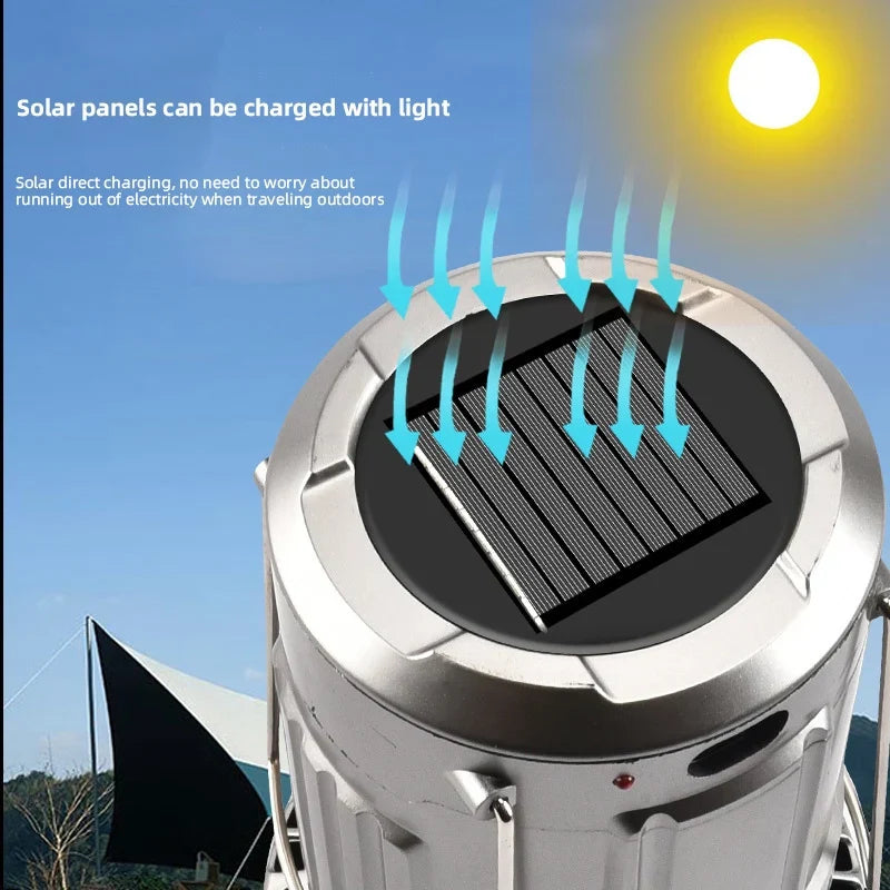 Built-in Fan Fishing LED Tent Lamp | Stornfield