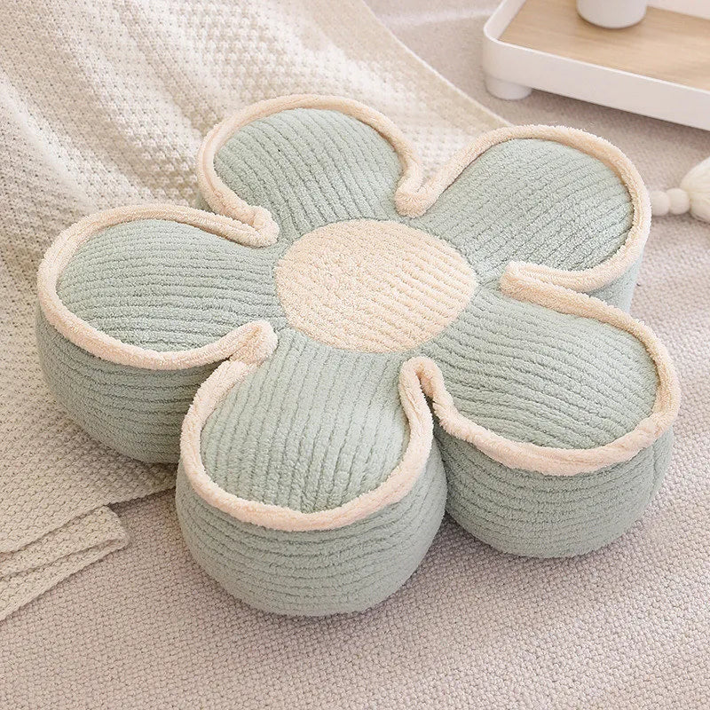 Pastel Plush Flower Cushion | Stornfield