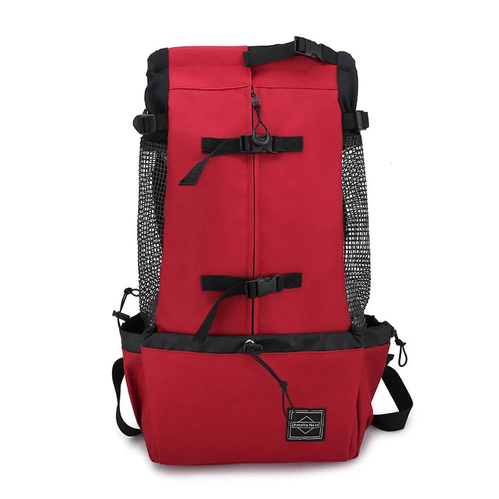 Dog backpack for outdoor & travel breathable Stornfield