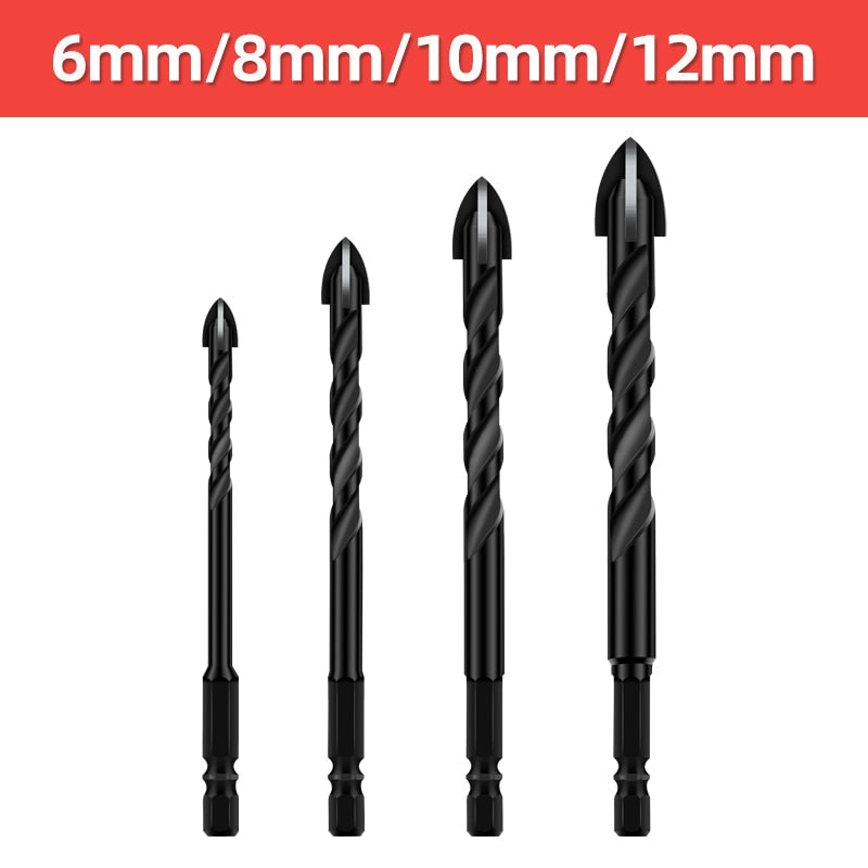 Heavy-Duty Mega Ultimate Cross Hex Drill Bit Set | Stornfield