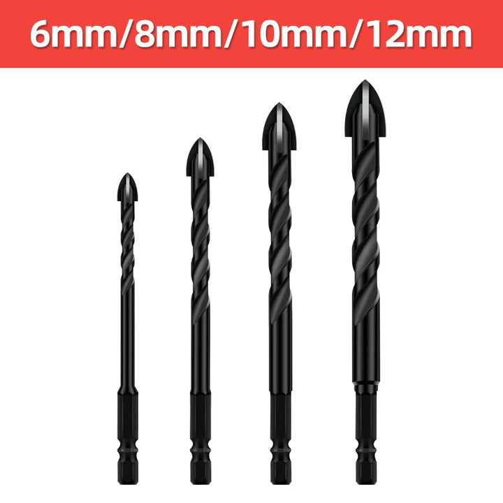 Heavy-Duty Mega Ultimate Cross Hex Drill Bit Set | Stornfield