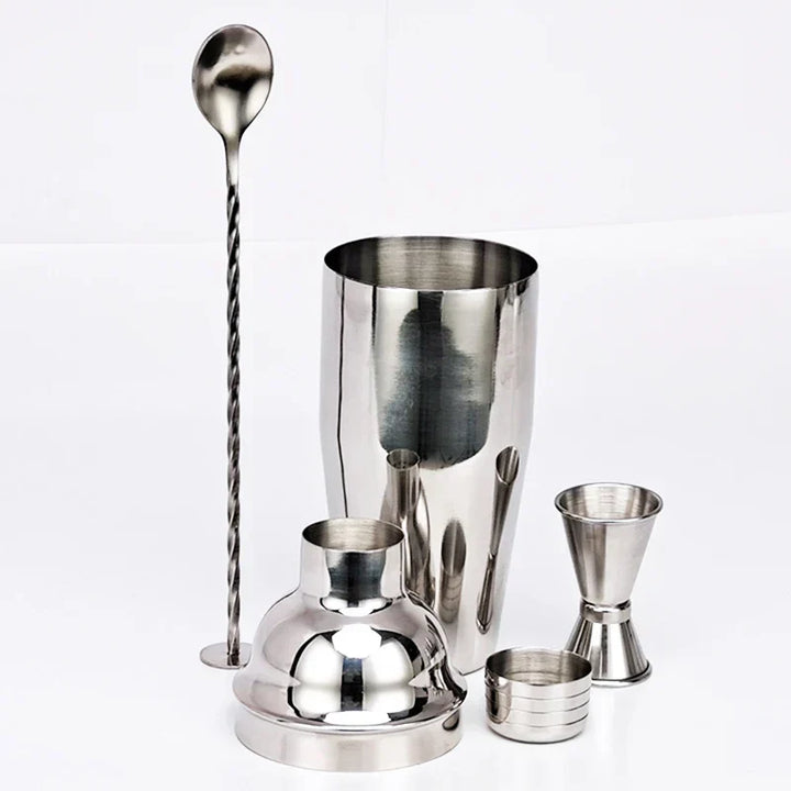 Stornfield | 550ml/750ml Stainless Steel Cocktail Shaker Mixer Bar Set Tools with Wine Rack Tool for Birthday Gift