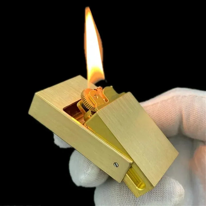 Timeless Brass Matchbox Handmade Kerosene Lighter | Stornfield