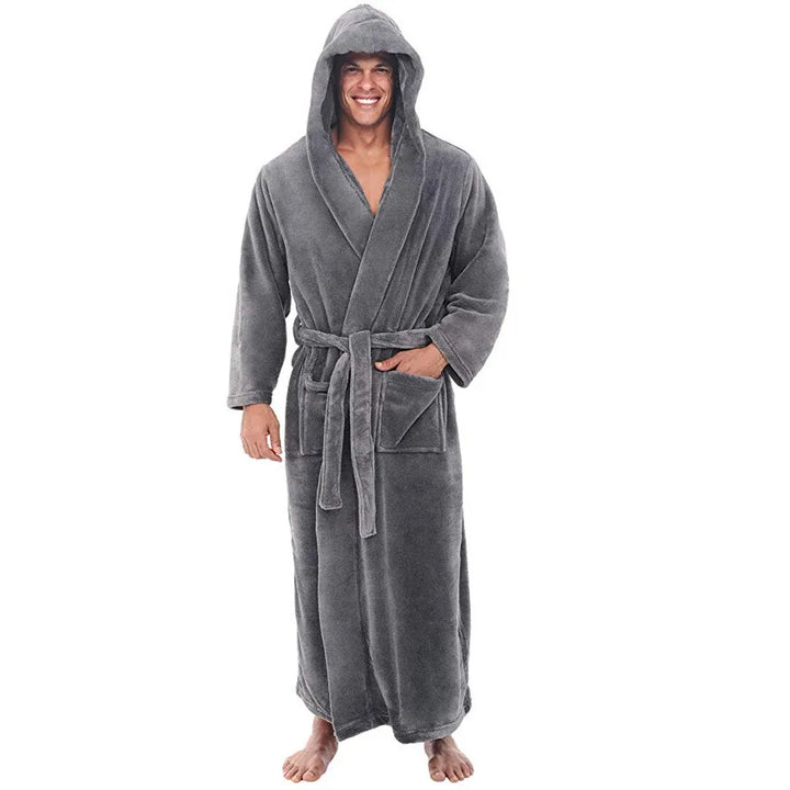 Stornfield | HoodedChill – Cozy Bathrobe for Men