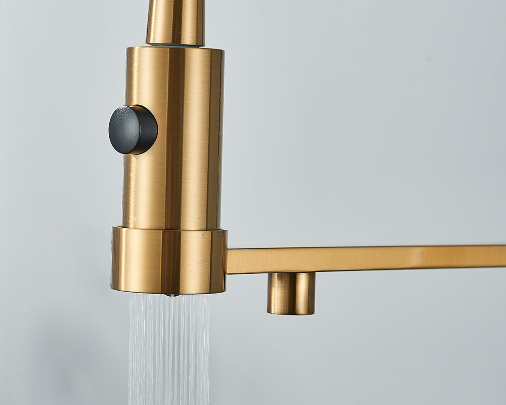 Sandsberg Black Filter Kitchen Faucet with Dual Outlet – Mixing Tap with Water Filter for Kitchens, Water Treatment and Cleaning | Stornfield