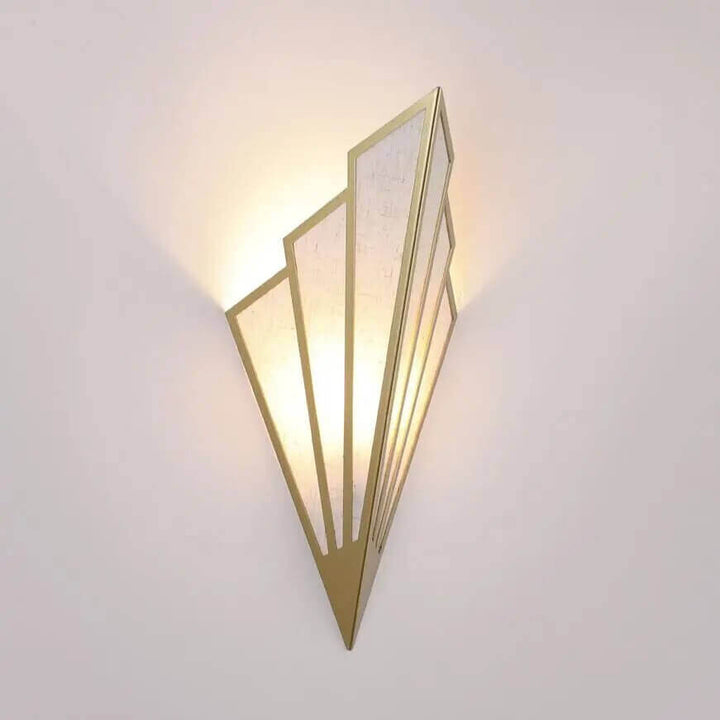 Stornfield | Art Deco Fan Wall Sconce