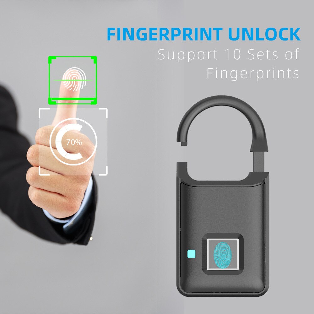 Touch Guard Smart Fingerprint Waterproof Secure Lock | Stornfield