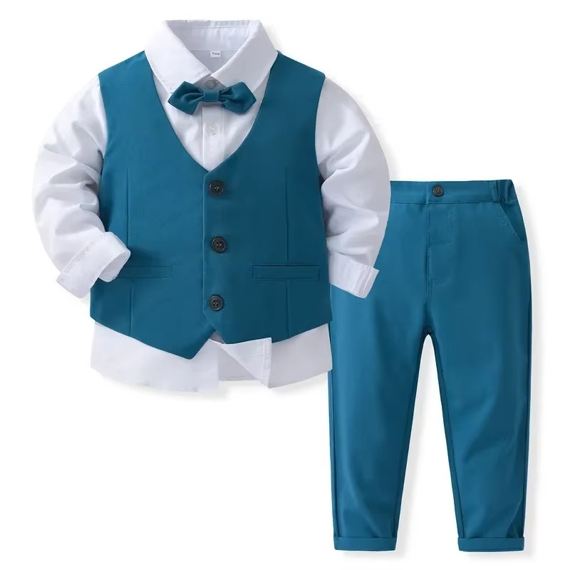 Stornfield | Boys Formal Cotton Outfit Set for Toddlers and Kids