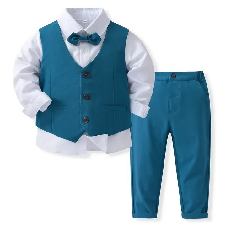 Stornfield | Boys Formal Cotton Outfit Set for Toddlers and Kids