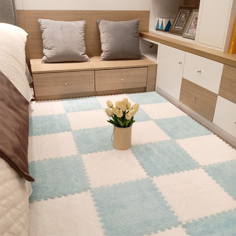 DIY Winter Plush Puzzle Mat | Stonrfield