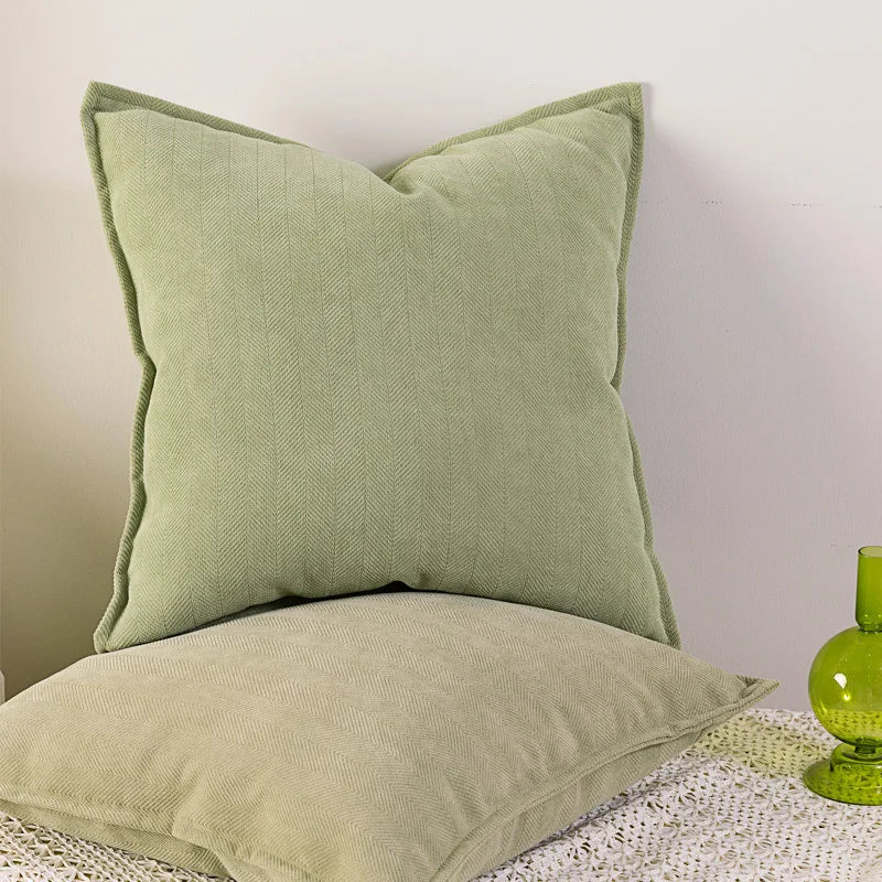 Simple Chenille Pillow Cover for Living Room & Bedroom Decoration – Soft Pillowcase for Modern Home | Stornfield
