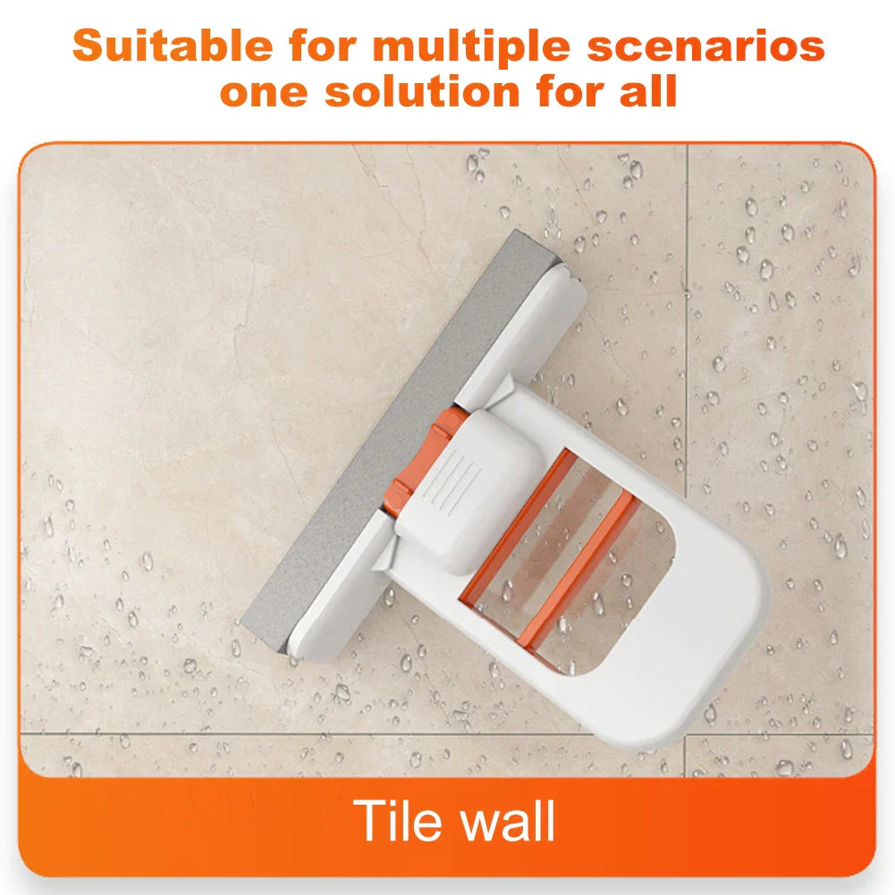 Scratch-Safe Compact Dual Texture Sponge Mop | Stornfield