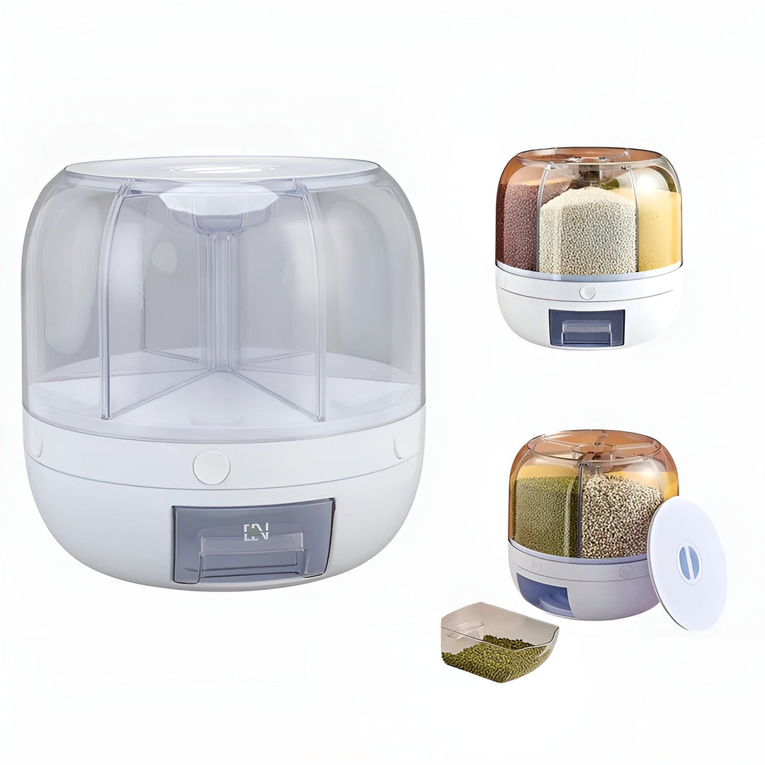 Grain Dispenser – Hygienic with Insect Protection | Practical for Kitchen & Storage | Stornfield