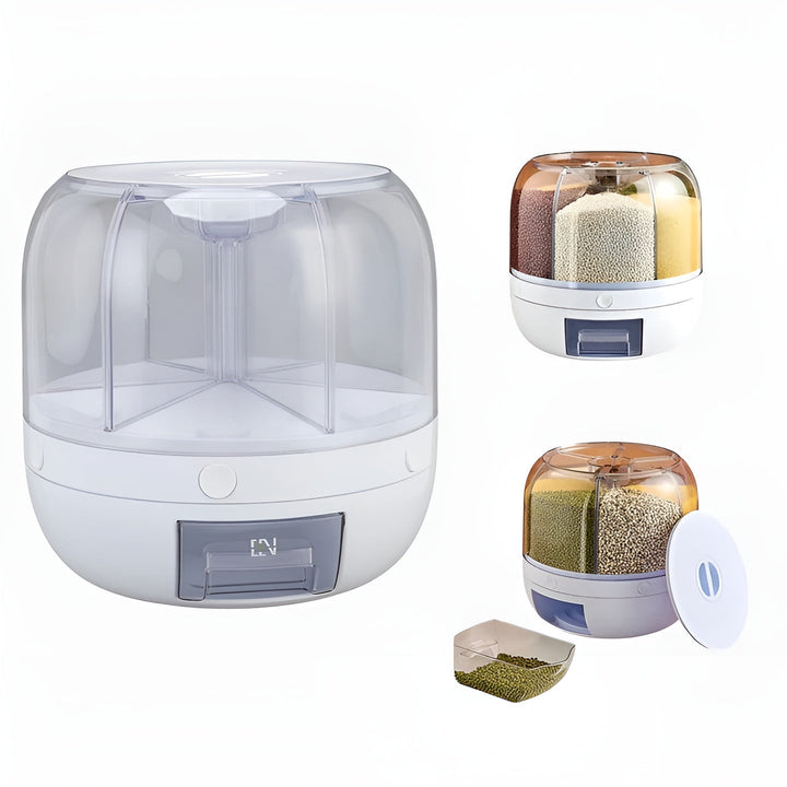 Grain Dispenser – Hygienic with Insect Protection | Practical for Kitchen & Storage | Stornfield