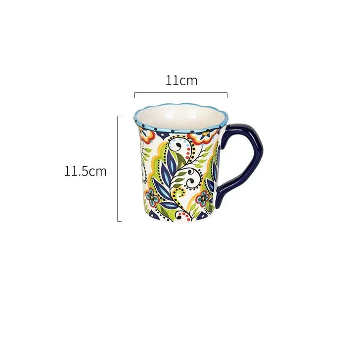 Bohemian Blossoms Coffee Mug | Stornfield