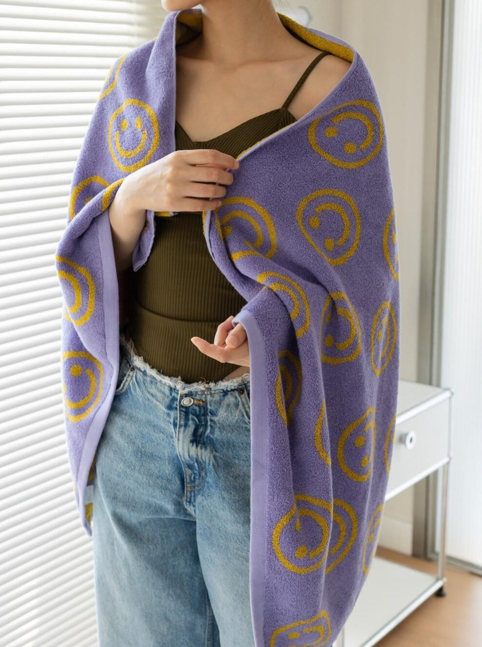 Reversible Smiley Towel | Stornfield