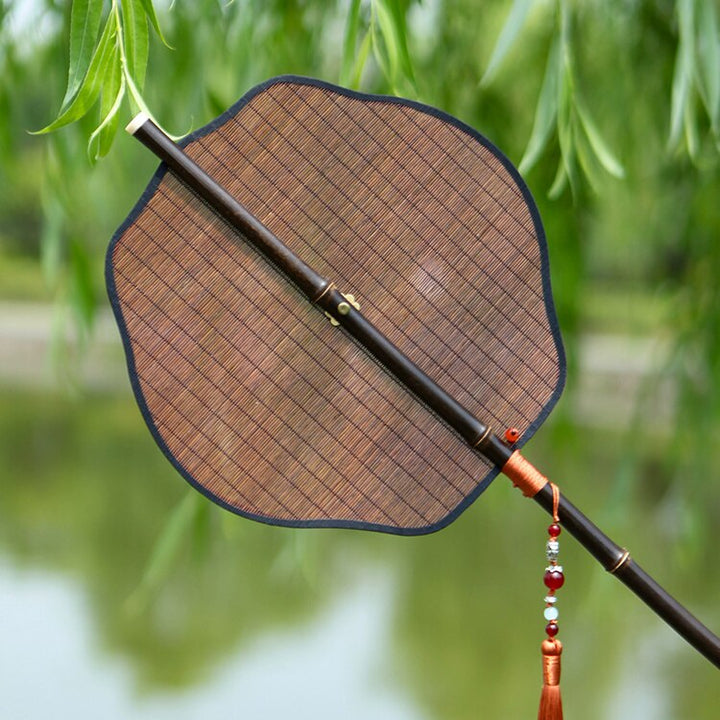 Foldable Bamboo Silk Hand Fan | Stornfield