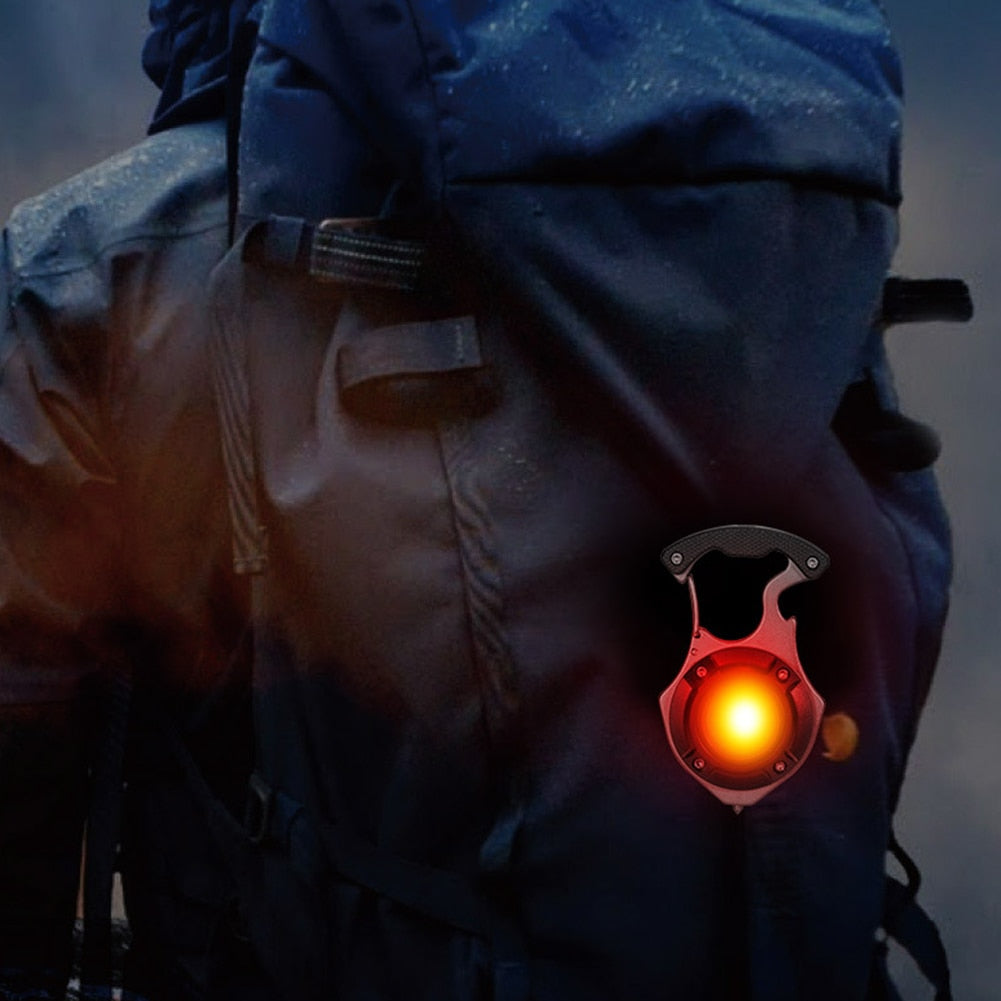 7in1 Pocket Lamp Survival Camping Keychain | Stornfield