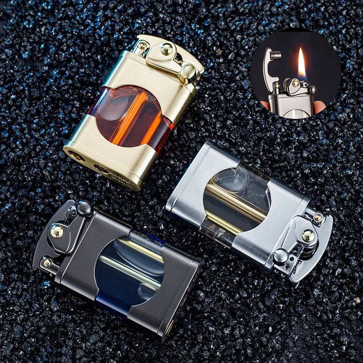 Elegant Retro Slim Metal Lighter | Stornfield