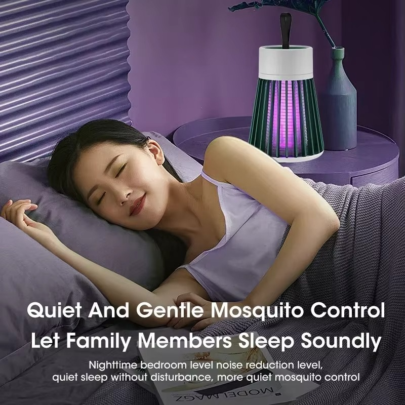 Stornfield | Portable USB Mosquito Killer Lamp – Electric Shock & Silent Pest Control