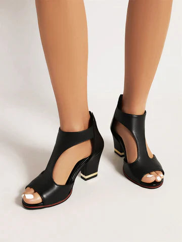 Stornfield | Orthopedic Leather Heeled Sandals