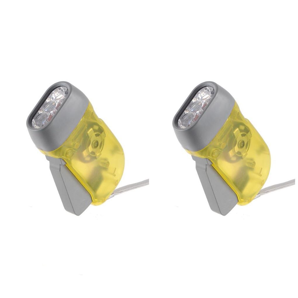 Mini Manual Dynamo Emergency Flashlight | Stonrfield
