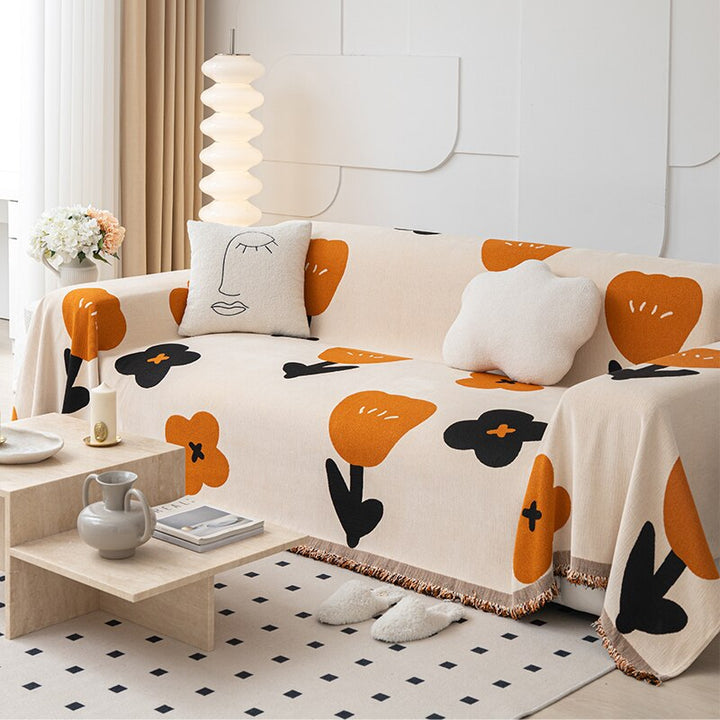 Floral Stornfieldossom Non-Slip Modern Sofa Cover | Stornfield