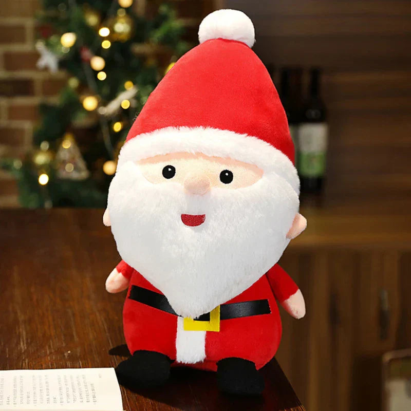 Christmas Plush Toys for Decoration – Reindeer, Santa Claus, Snowman, Perfect for Festive Decor | Stornfield