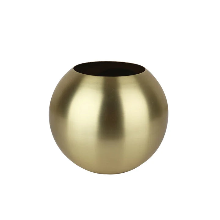 Stornfield | Nordic Style Stainless Steel Vase Desktop Flower Pot BeFlower Pots Gold Black Rose Gold Classic Home Decor