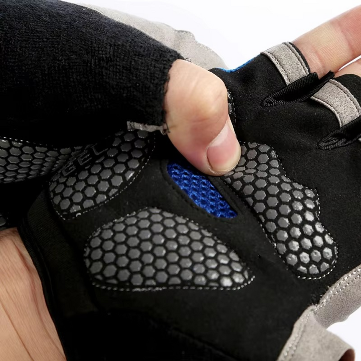 Stornfield | Breathable Anti Slip Shock Absorbing Half Finger Cycling Gloves
