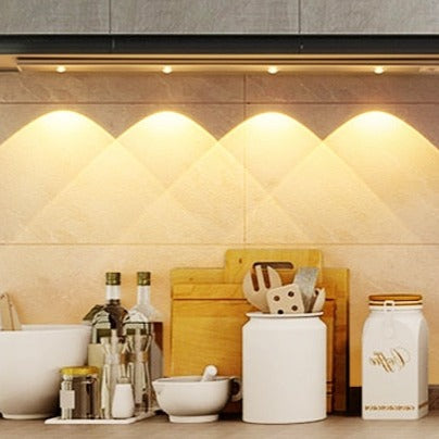 Stornfield | Royelux Rechargeable LED Cabinet Light - Motion Sensor, Dimmable, USB Charging