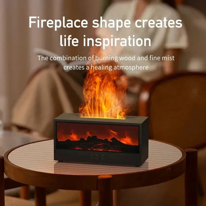 Fireplace Flame Mist Humidifier | Stornfield