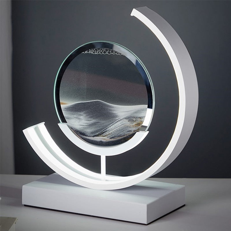 3D Sand Shell Table Lamp - Abyss | Stornfield