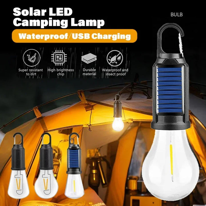 Camping Go Solar Powered Waterproof Light | Stornfield