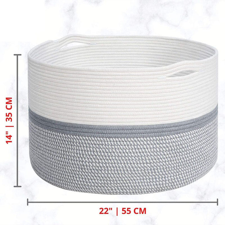 Stornfield | Large Ceiling Rope Storage Basket